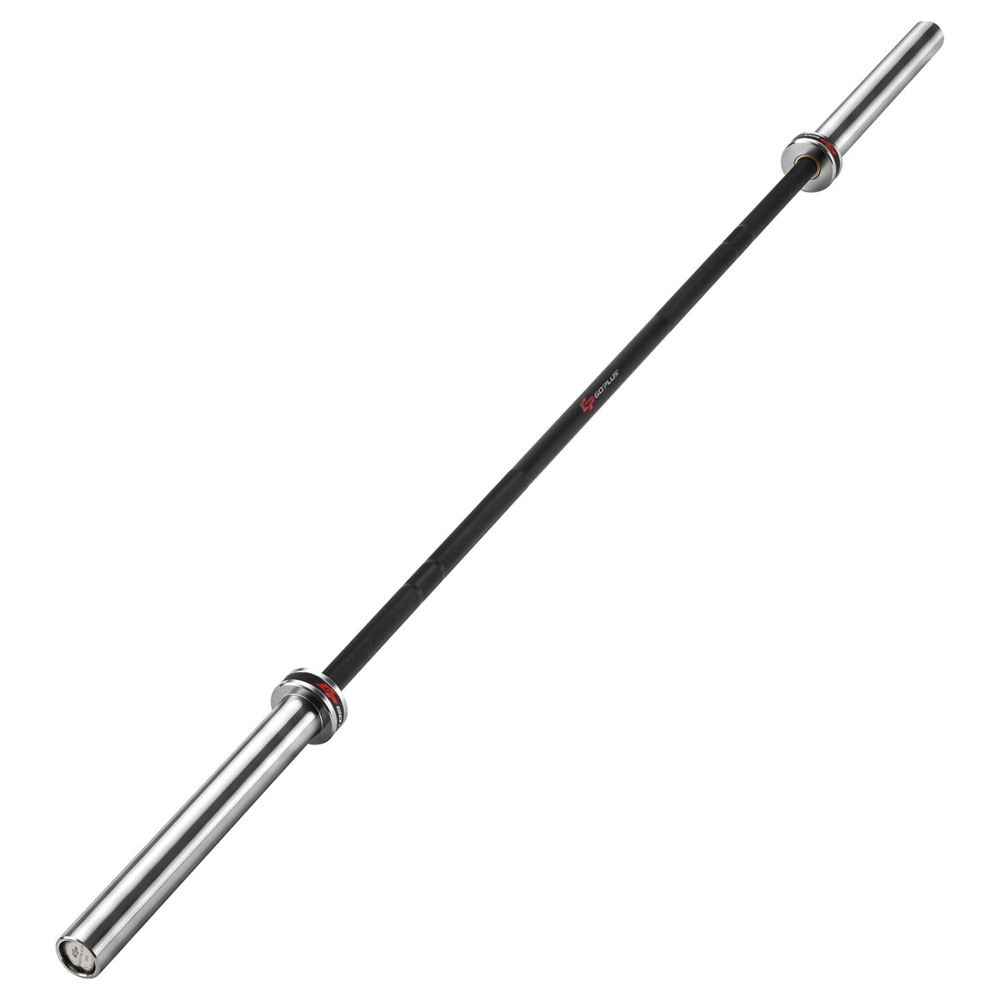 7ft Olympic Barbell DirectDeals with black grip and chrome sleeves on Tampa Home & Garden Store