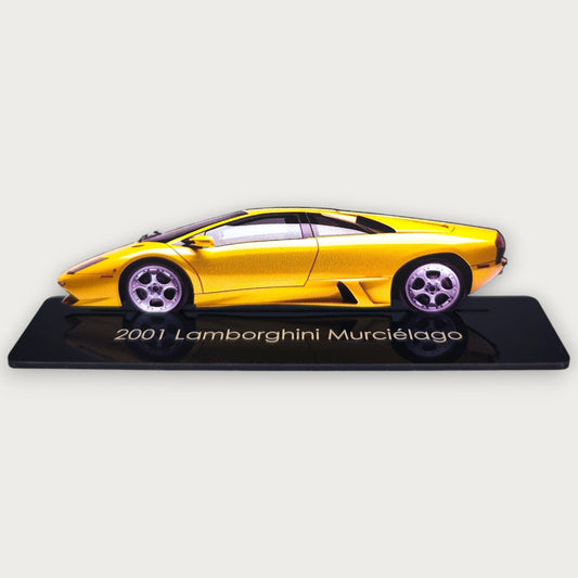 2001 Lamborghini Murciélago (2) Metal Car Wall Art, Color 2D Diecast Car Decor, Silhouette Metal Wall Art, Gift For Car Lovers, Detailed Color Metal Car - Tampa Home & Garden Store