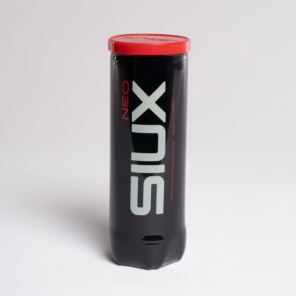 Neo 26 Sleeve balls canister by Siux USA, black cylinder with red cap, bold white SIUX branding on Tampa Home & Garden Store