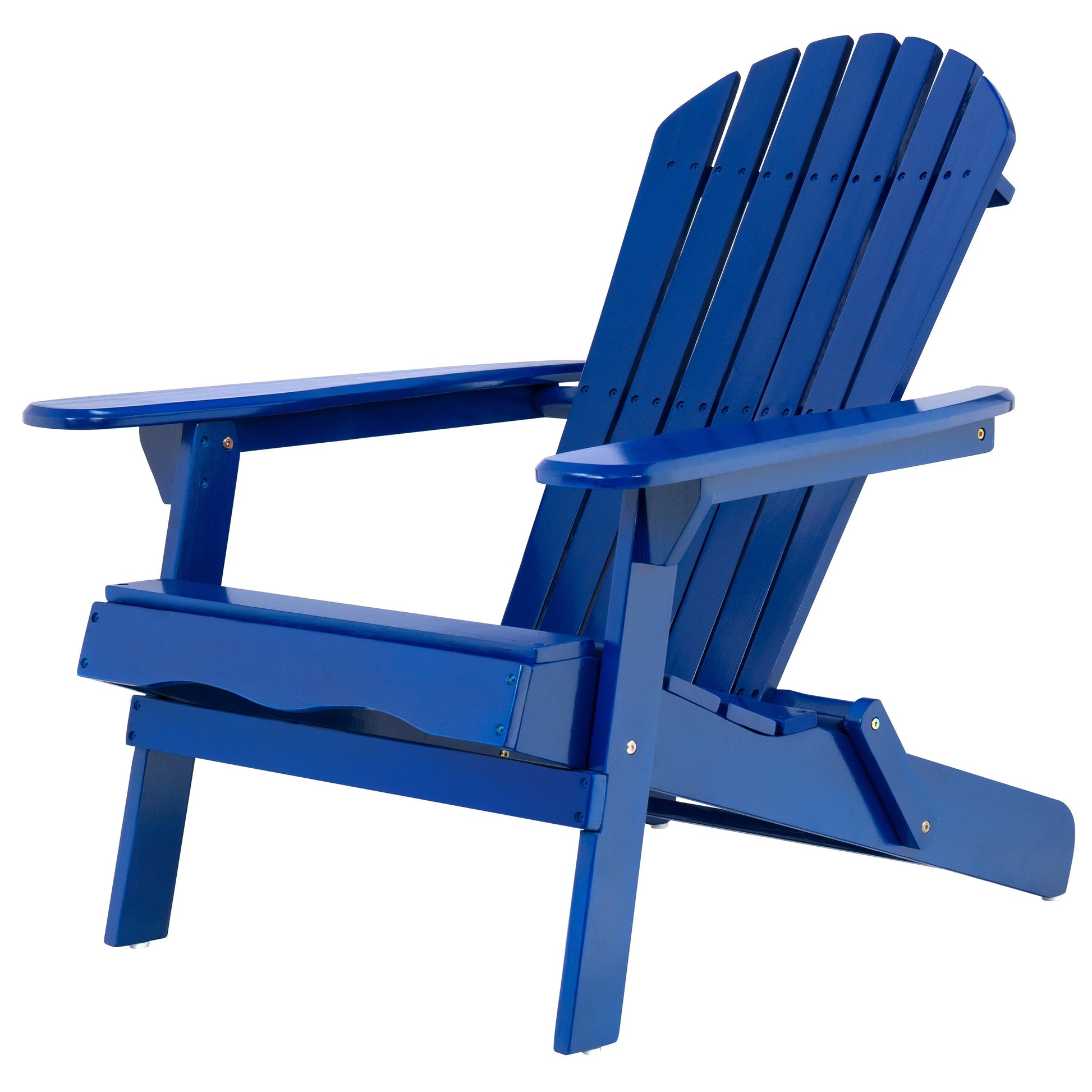 Malibu Adirondack Chair blue folding outdoor chair by HouseOfZazla on Tampa Home & Garden Store