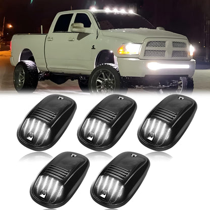 LED roof cab lights for 2003-2018 Dodge Ram HD smoked amber by AutoLEDTech 6-pack on Tampa Home & Garden Store