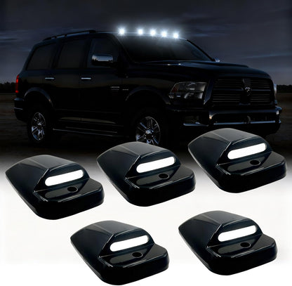 Dodge Ram HD smoked white amber slim-line LED roof cab lights kit by AutoLEDTech on Tampa Home & Garden Store