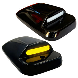 Slim-line LED roof cab lights pair for Dodge Ram HD smoked white amber on Tampa Home & Garden Store