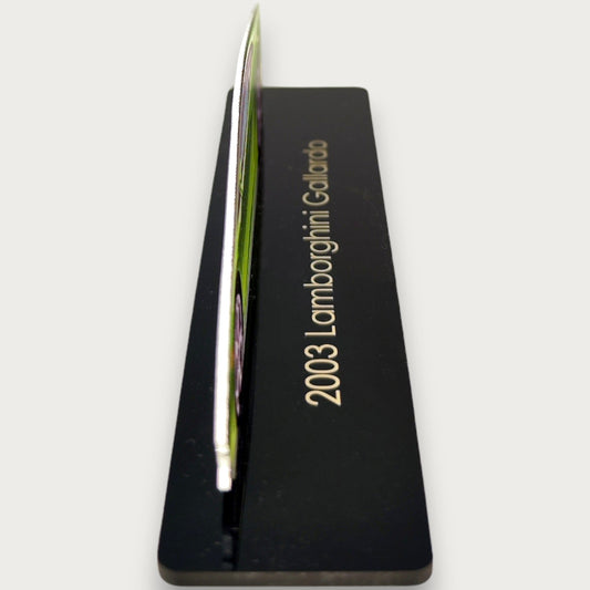 2003 Lamborghini Gallardo (1) Metal Car Wall Art, Color 2D Diecast Car Decor, Silhouette Metal Wall Art, Gift For Car Lovers, Detailed Color Metal Car - Tampa Home & Garden Store