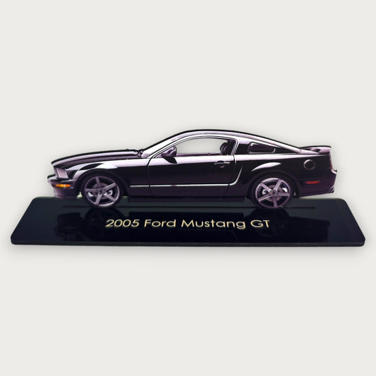2005 Ford Mustang GT (1) Metal Car Wall Art, Color 2D Diecast Car Decor, Silhouette Metal Wall Art, Gift For Car Lovers, Detailed Color Metal Car - Tampa Home & Garden Store
