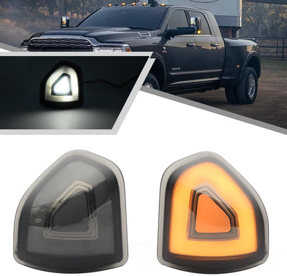 AutoLEDTech.com Ram Tow Mirror LED Lights pair smoked/amber for 2009-2022 Ram 1500/2500 HD on Tampa Home & Garden Store
