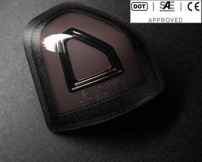 Ram 1500/2500 HD smoked amber LED tow mirror light exterior by AutoLEDTech.com DOT approved on Tampa Home & Garden Store