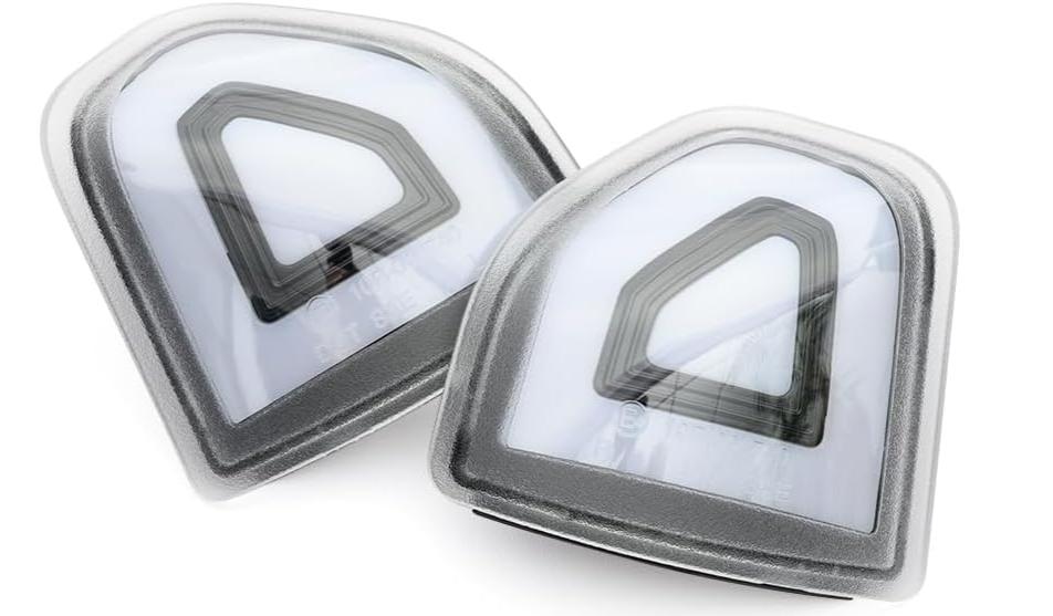 AutoLEDTech.com LED tow mirror lights smoked white amber for 2009–2022 Ram 1500/2500HD, pair on Tampa Home & Garden Store