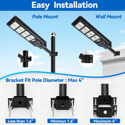 Farolas solares de 150 W y 200 W - Serie ES03 