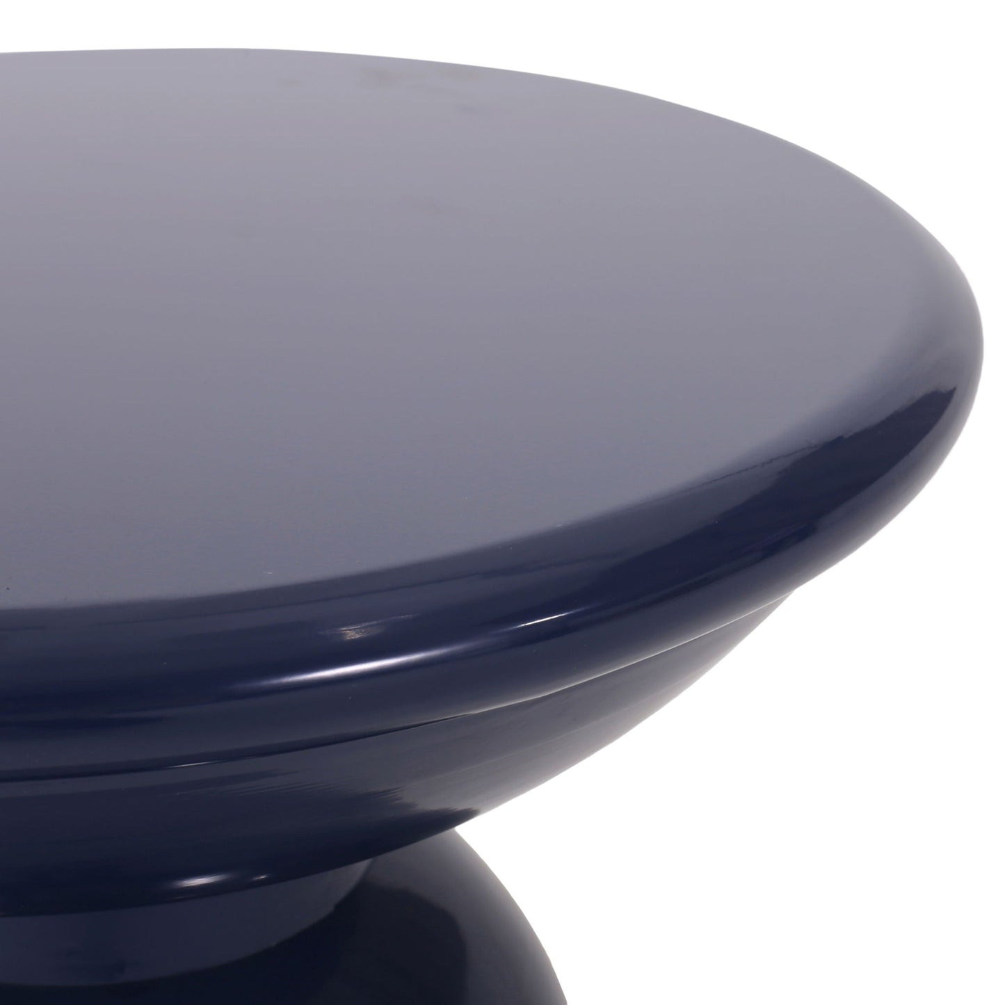 Modern Round Metal Pedestal Outdoor Table