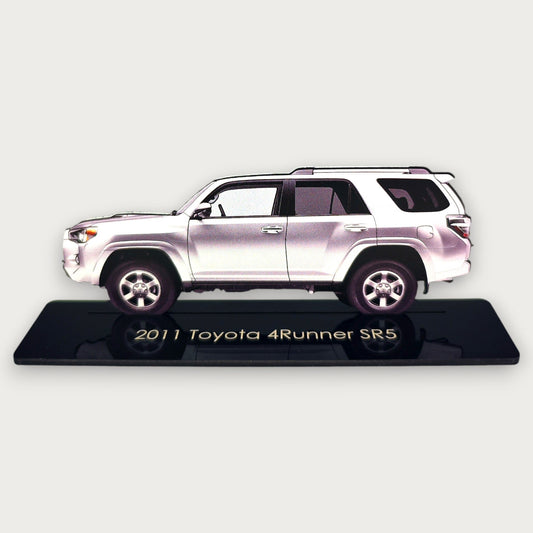 2011 Toyota 4Runner SR5 (1) Metal Car Wall Art, Color 2D Diecast Car Decor, Silhouette Metal Wall Art, Gift For Car Lovers, Detailed Color Metal Car - Tampa Home & Garden Store