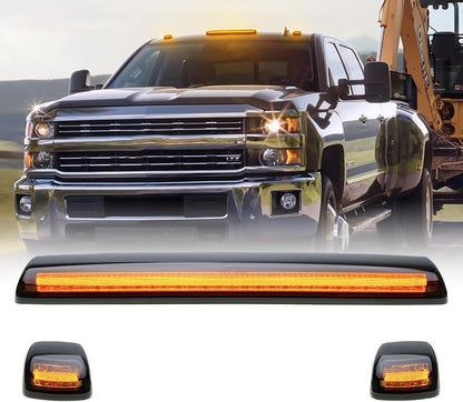 Smoked switchback LED mirror lights for 2014–2019 GMC Sierra Silverado HD AutoLEDTech.com on Tampa Home & Garden Store
