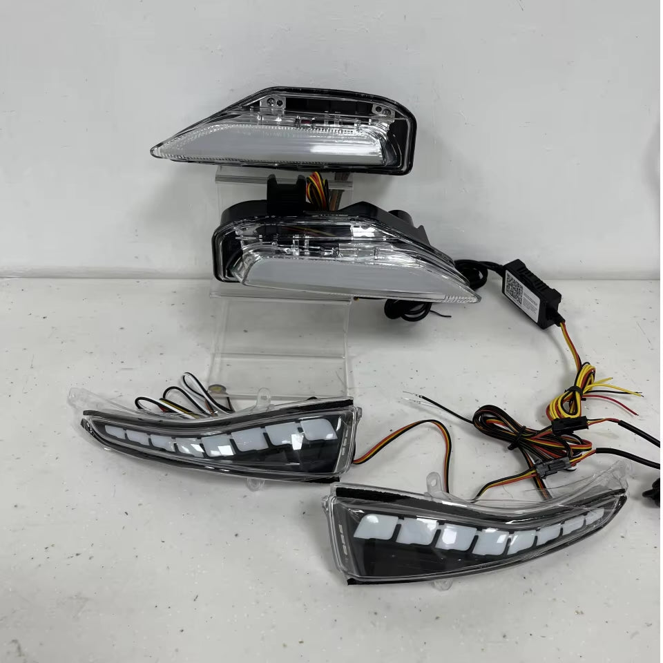 Infiniti Q50 Flow Series RGB LED bumper lights 4-piece set by AutoLEDTech.com on Tampa Home & Garden Store
