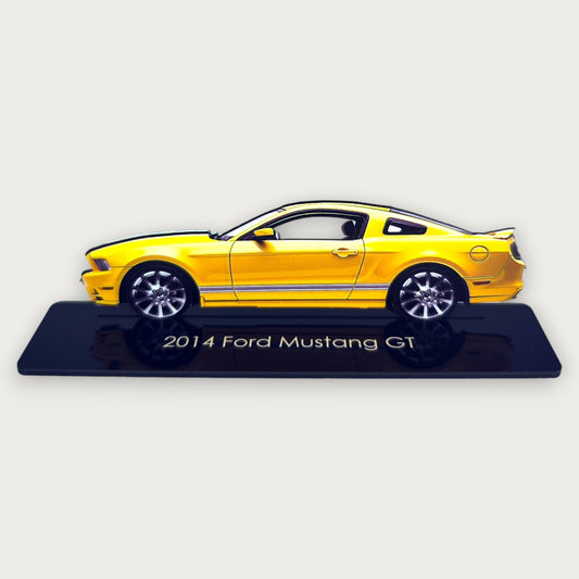 2014 Ford Mustang GT (2) Metal Car Wall Art, Color 2D Diecast Car Decor, Silhouette Metal Wall Art, Gift For Car Lovers, Detailed Color Metal Car - Tampa Home & Garden Store