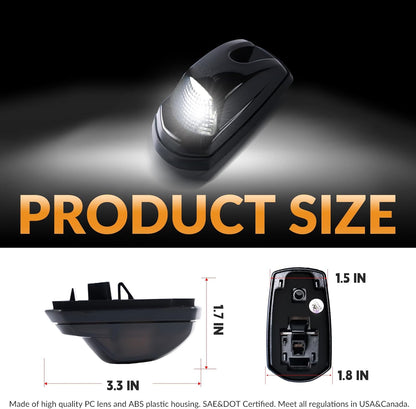 Ford F250/F350 Super Duty LED roof cab light with clear smoked lens by AutoLEDTech on Tampa Home & Garden Store