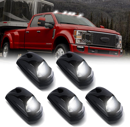 Ford F-250 smoked white amber LED mirror lights set of 5 by AutoLEDTech.com interior exterior on Tampa Home & Garden Store