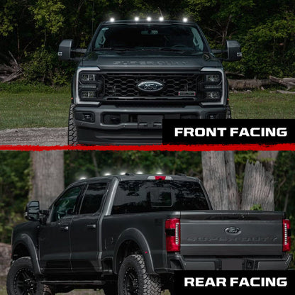 Ford F-250 smoked white amber LED mirror lights front & rear exterior interior on Tampa Home & Garden Store