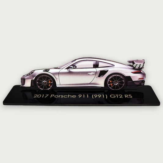 2017 Porsche 911 (991) GT2 RS (2) Metal Car Wall Art, Color 2D Diecast Car Decor, Silhouette Metal Wall Art, Gift For Car Lovers, Detailed Color Metal Car - Tampa Home & Garden Store