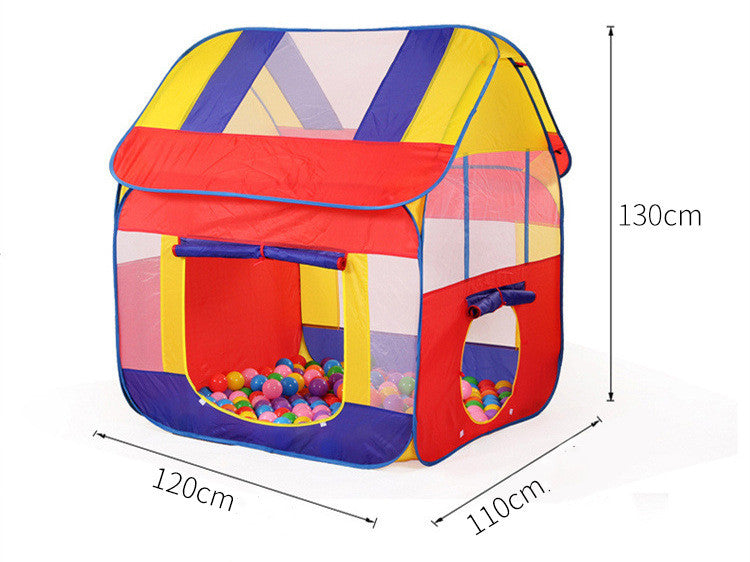 Outdoor children tent with colorful panels and ball pit My Store on Tampa Home & Garden Store