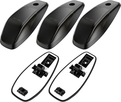 AutoLEDTech Ram HD cab light kit 3 smoked clear white amber LED roof lights with 2 mounts on Tampa Home & Garden Store