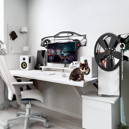 2019 Camaro ZL1 Metal Wall Art – Spinning Wheels Muscle Decor-KAFMEKA005 - Tampa Home & Garden Store