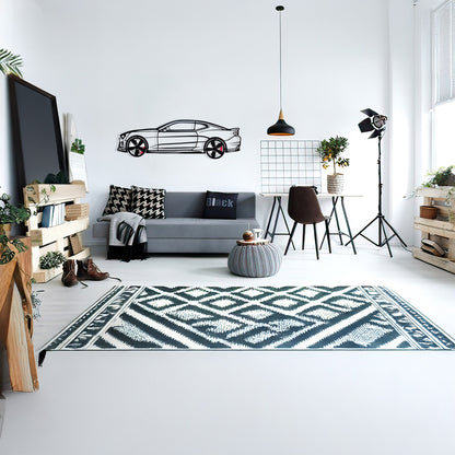 2019 Camaro ZL1 Metal Wall Art – Spinning Wheels Muscle Decor-KAFMEKA005 - Tampa Home & Garden Store