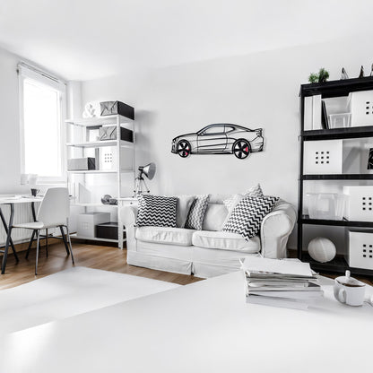 2019 Camaro ZL1 Metal Wall Art – Spinning Wheels Muscle Decor-KAFMEKA005 - Tampa Home & Garden Store