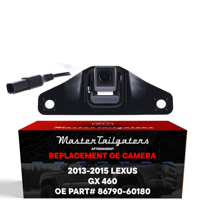 Master Tailgaters OEM backup camera for 2013-2015 Lexus GX 460 w/o AVM, black housing on Tampa Home & Garden Store