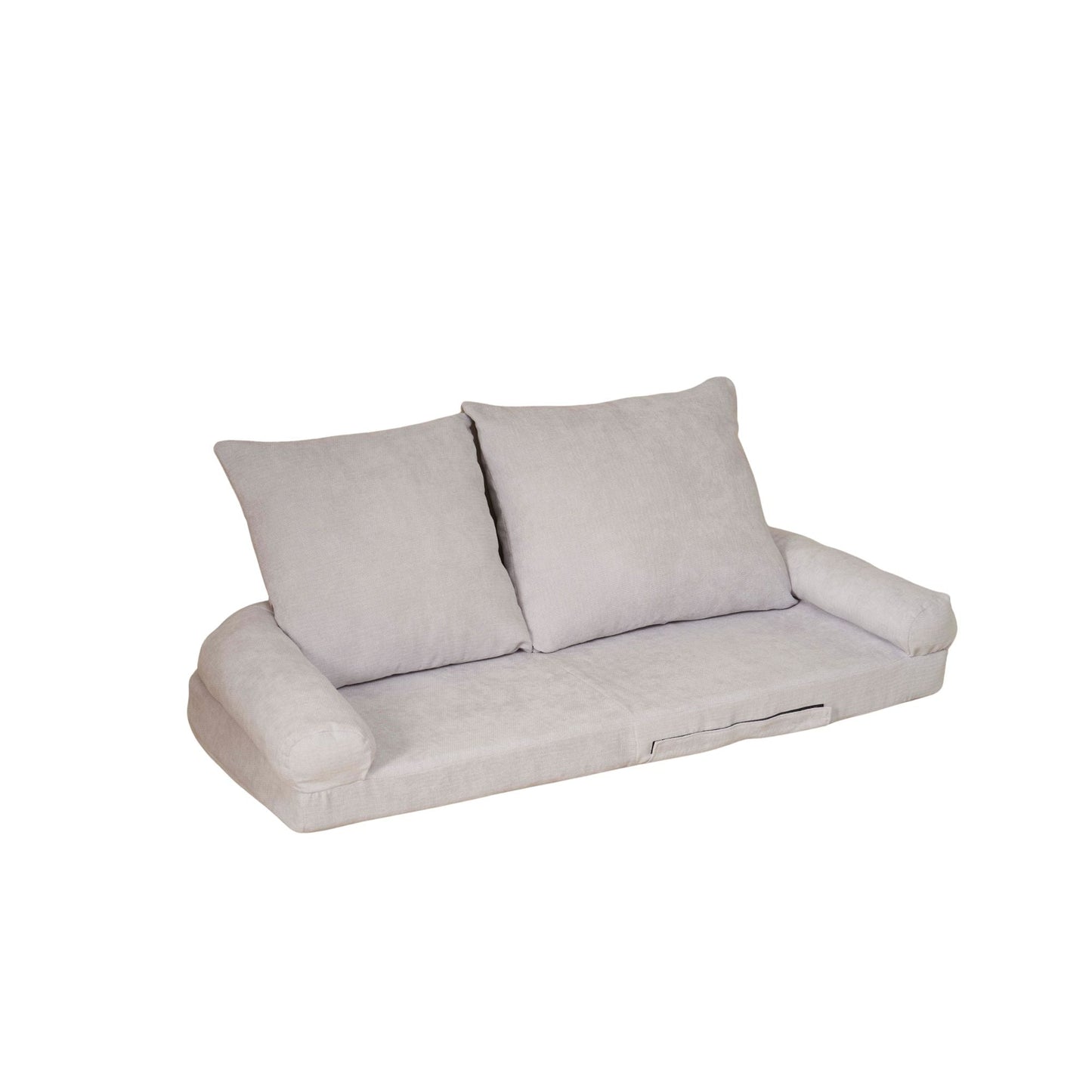 Convertible Single Sofa Bed and Metal Frame