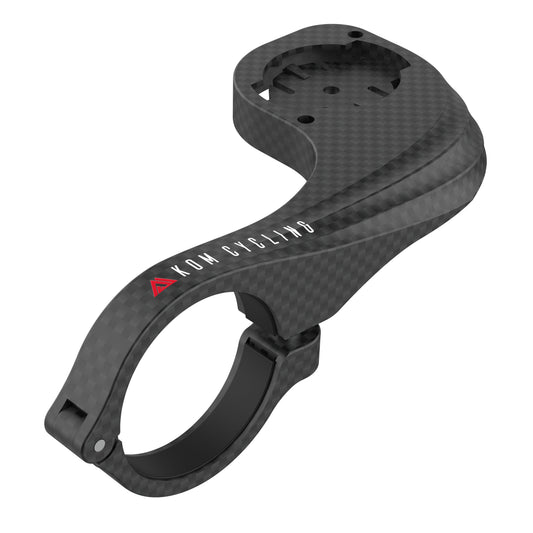 Garmin Classic Mount bike mount in carbon fiber finish by KOM Cycling on Tampa Home & Garden Store