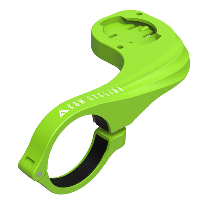 Wahoo colored mount lime green by KOM Cycling for bike computer on Tampa Home & Garden Store