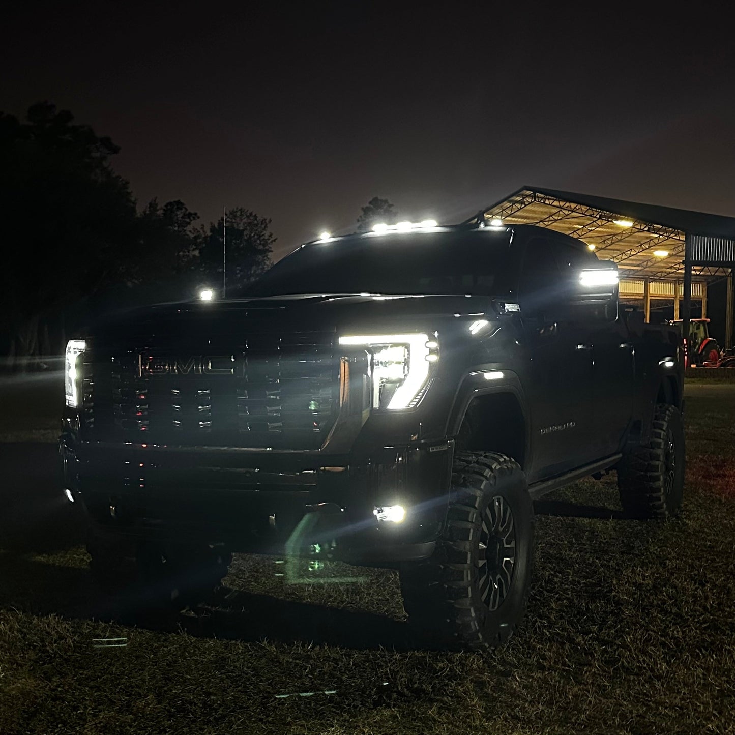 Smoked switchback LED mirror lights for 2020-2026+ GMC Sierra Silverado, exterior interior AutoLEDTech.com on Tampa Home & Garden Store