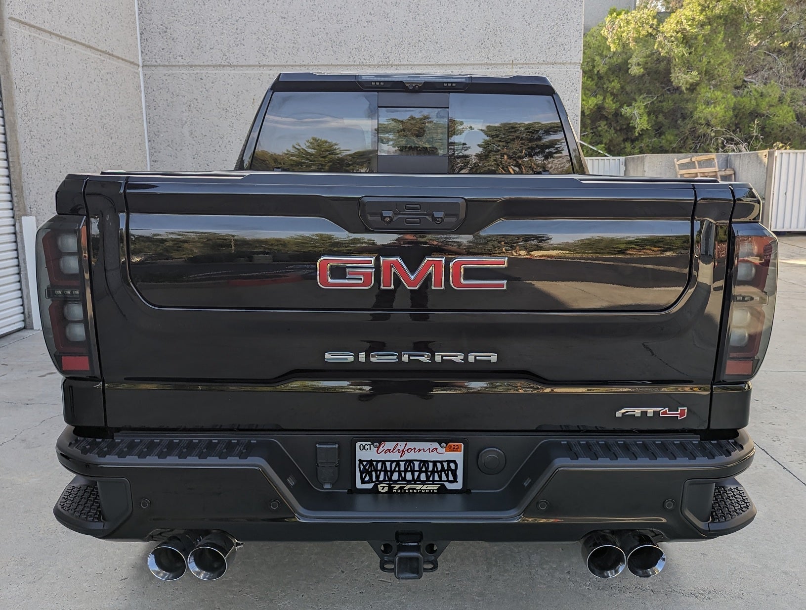 Smoked LED 3rd brake light for 2020–2026 GMC Sierra / Silverado, black housing rear tailgate on Tampa Home & Garden Store