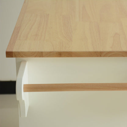 Heavy Mobile Kitchen Island and Storage Cart