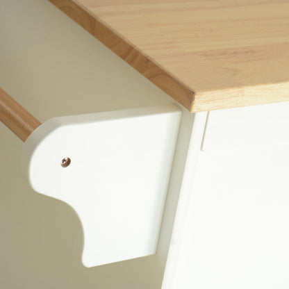 Heavy Mobile Kitchen Island and Storage Cart