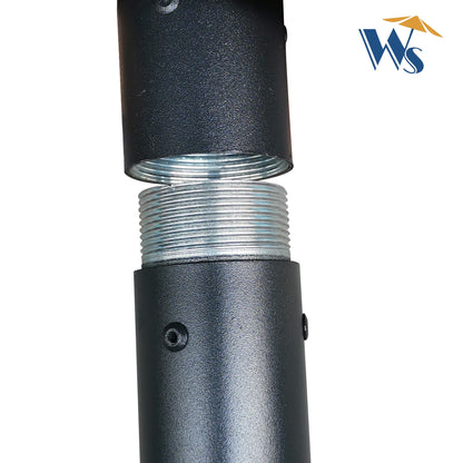 9 Ft 3 Tier Outdoor Umbrella with Crank and Tilt