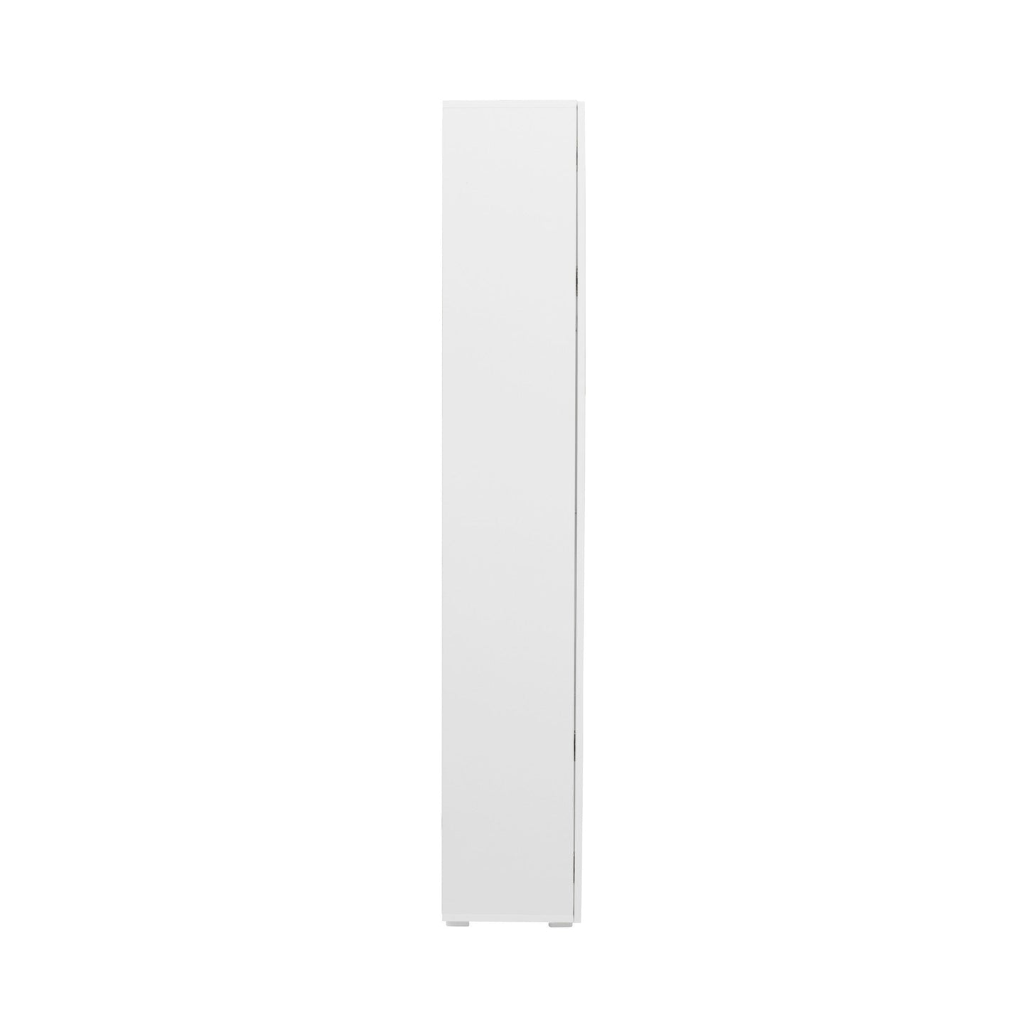 Side cabinet with aluminum strip lamp, white finish, HouseOfZazla china cabinet on Tampa Home & Garden Store
