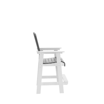 Outdoor Hdpe Bar Chair and Adirondack Set 2