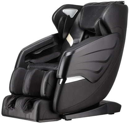 Massage Chairs SL Track Full Body Massage Recliner black leather HouseOfZazla on Tampa Home & Garden Store