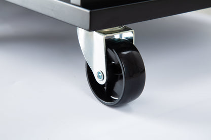 Mobile Kitchen Island and Rubber Wood Cart