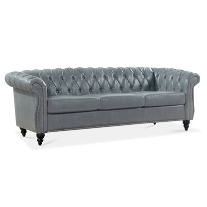 the Rolled Arm Chesterfield 3 Seater Sofa