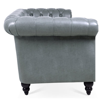the Rolled Arm Chesterfield 3 Seater Sofa