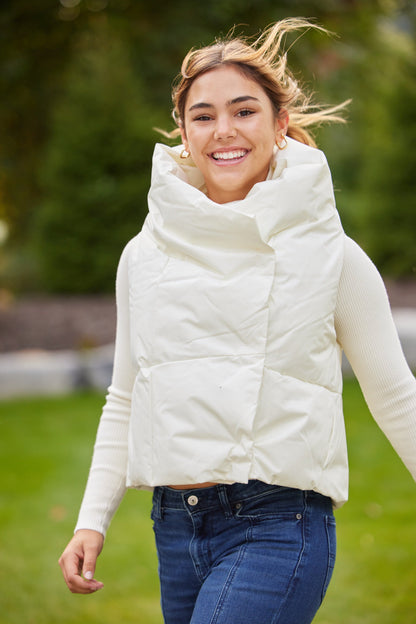Doudoune sans manches imperméable | Jolie et robuste