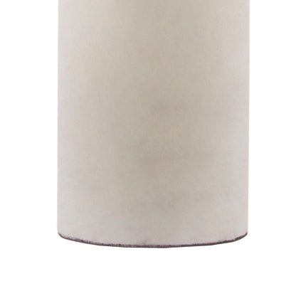 Concrete Table Lamp gray cement finish with cylindrical body by HouseOfZazla on Tampa Home & Garden Store