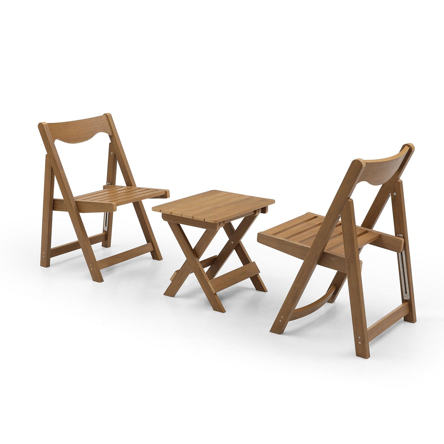 Classic Hips Outdoor Set and Folding Chairs