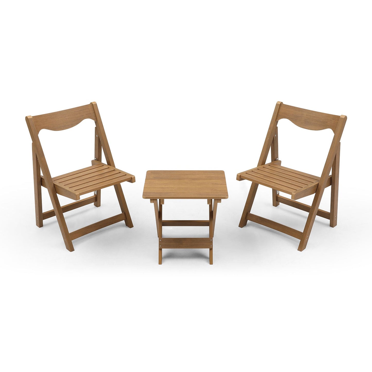 Classic Hips Outdoor Set and Folding Chairs