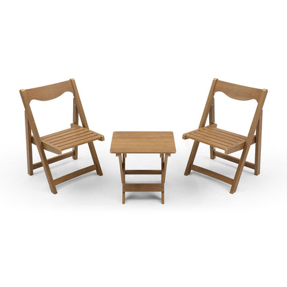 Classic Hips Outdoor Set and Folding Chairs