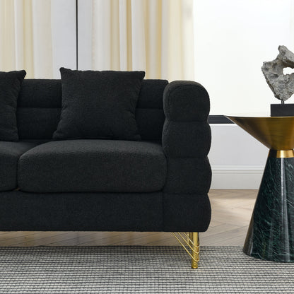 Plush Cloud-Shaped Sofa Set