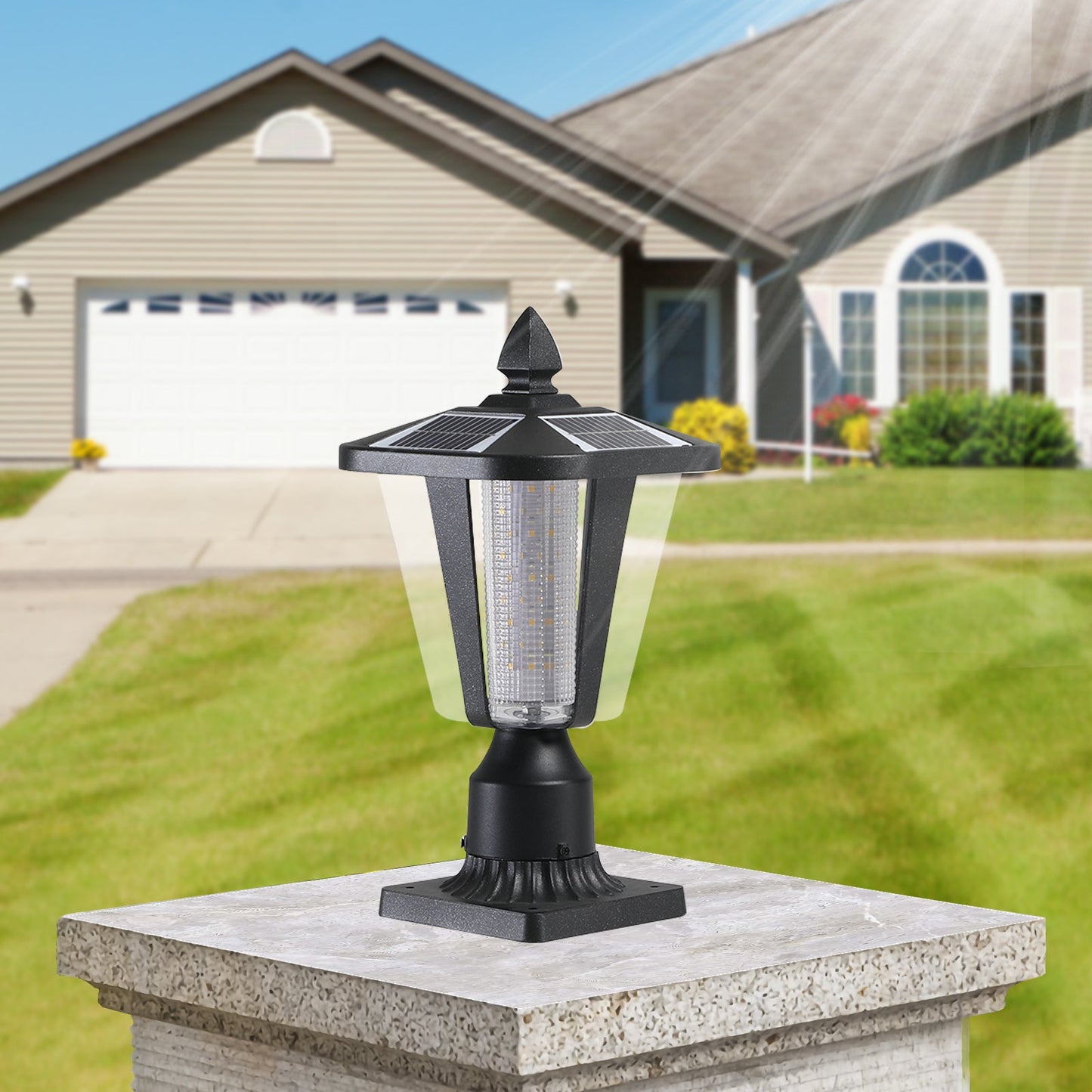 Waterproof Solar Powered Outdoor Garden Light