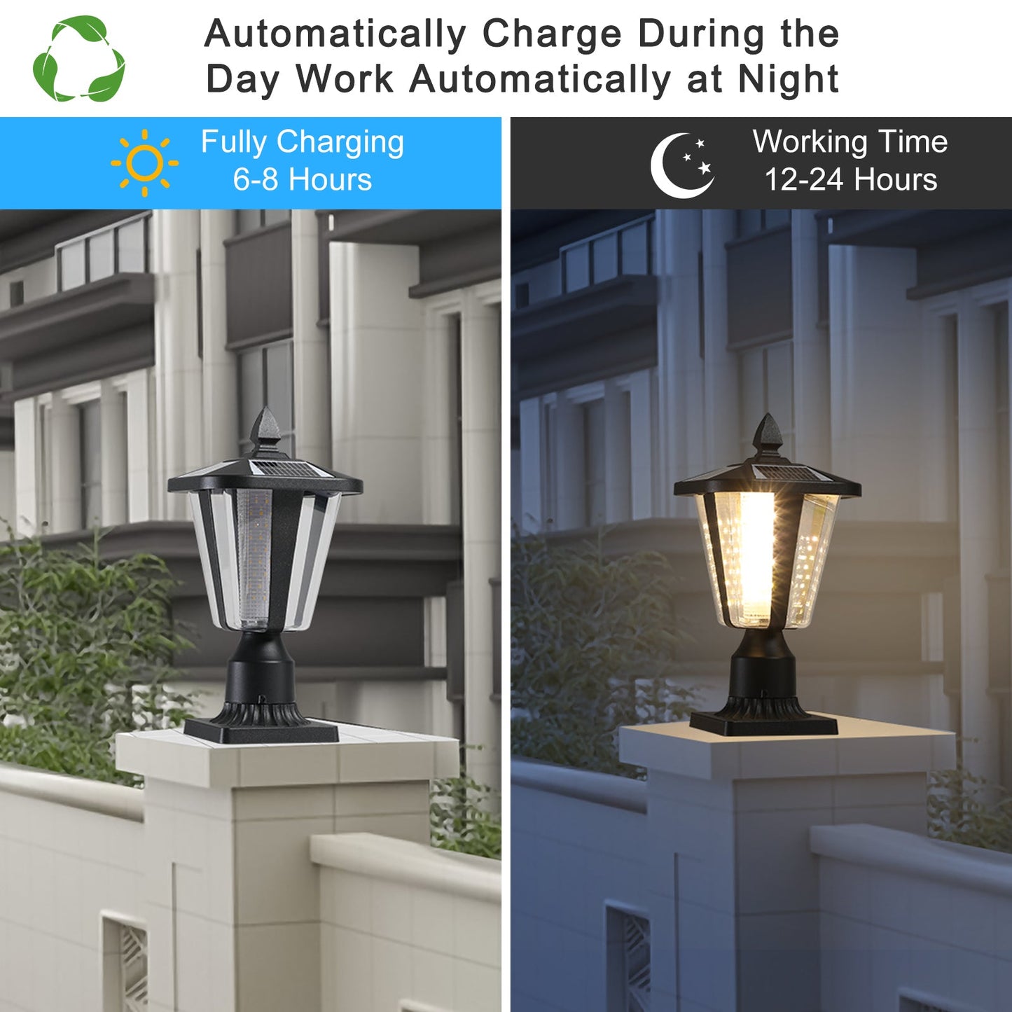 Waterproof Solar Powered Outdoor Garden Light
